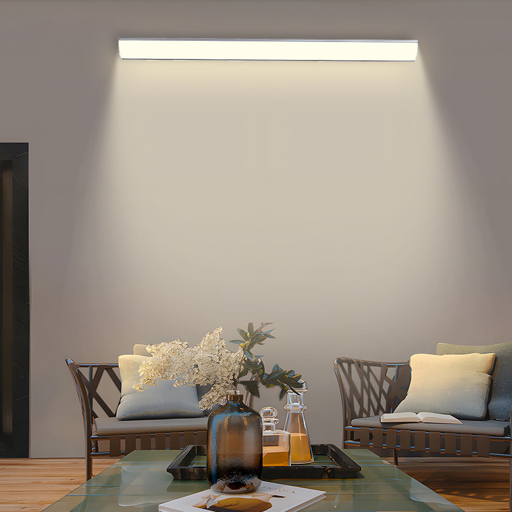 Utomhus LED Vägglampa | 23.6–59 x 2 tum | Minimalistisk Aluminium &amp; PVC | IP65 Vattentät | Energisparande Armatur | Brick by Brick