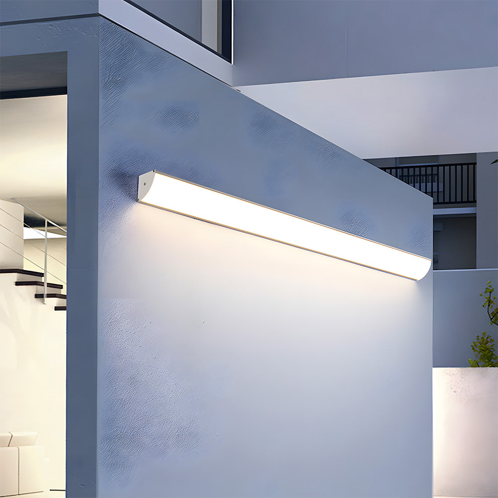 Utomhus LED Vägglampa | 23.6–59 x 2 tum | Minimalistisk Aluminium & PVC | IP65 Vattentät | Energisparande Armatur | Brick by Brick