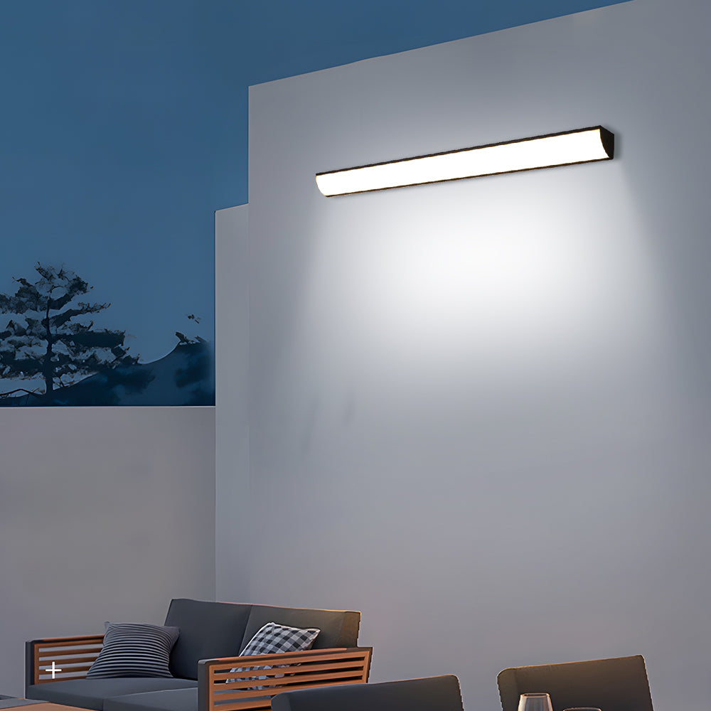 Utomhus LED Vägglampa | 23.6–59 x 2 tum | Minimalistisk Aluminium & PVC | IP65 Vattentät | Energisparande Armatur | Brick by Brick