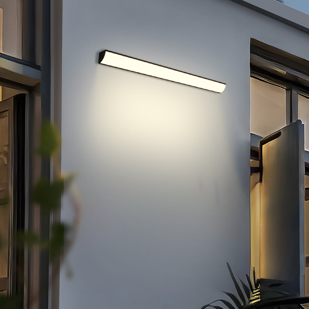 Utomhus LED Vägglampa | 23.6–59 x 2 tum | Minimalistisk Aluminium & PVC | IP65 Vattentät | Energisparande Armatur | Brick by Brick