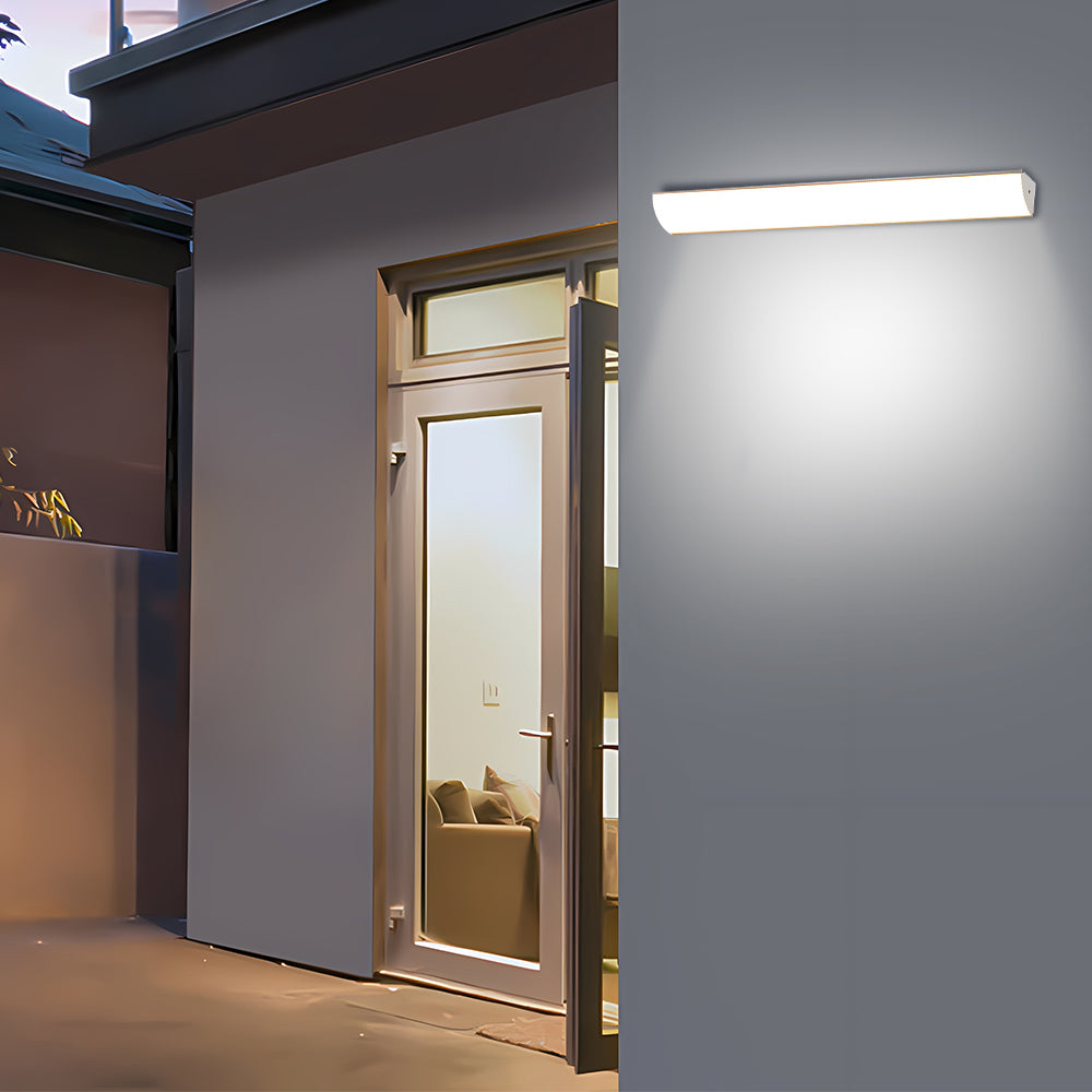 Utomhus LED Vägglampa | 23.6–59 x 2 tum | Minimalistisk Aluminium &amp; PVC | IP65 Vattentät | Energisparande Armatur | Brick by Brick