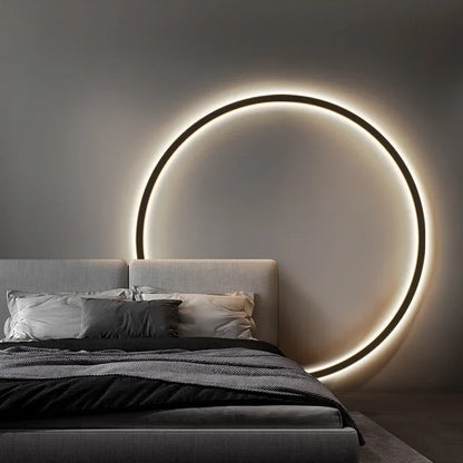 LightCircle - Minimalistisk Vägglampa med Modern Design