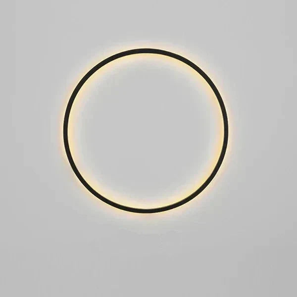 LightCircle - Minimalistisk Vägglampa med Modern Design