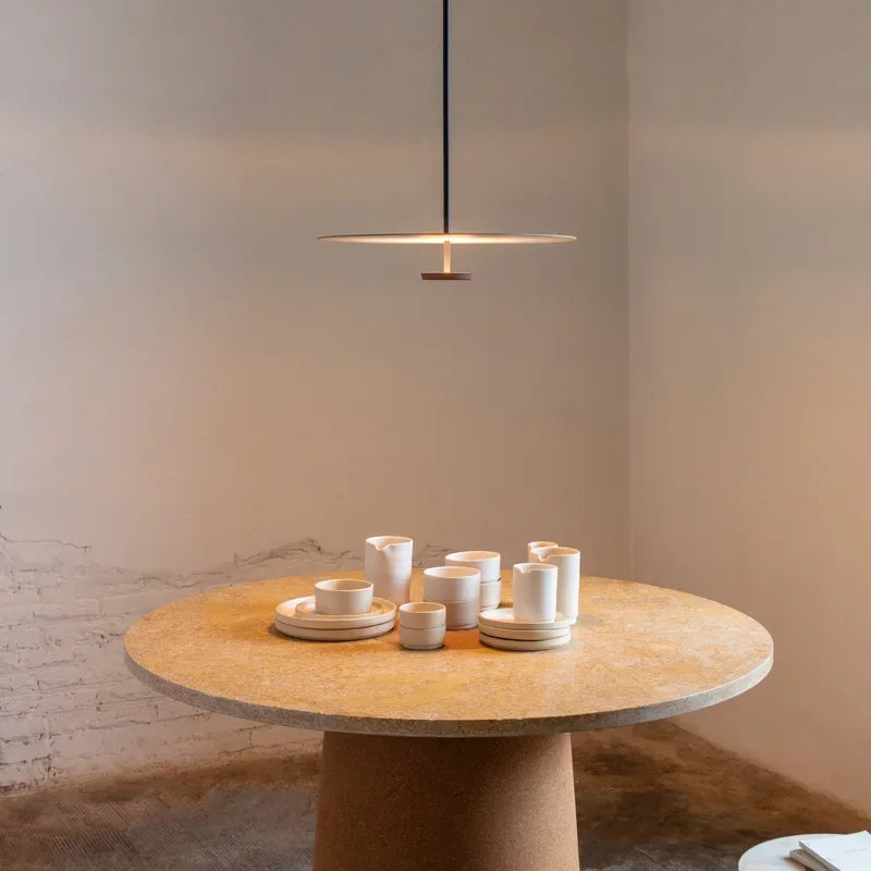 ElegantArc - Modern Ring Taklampa