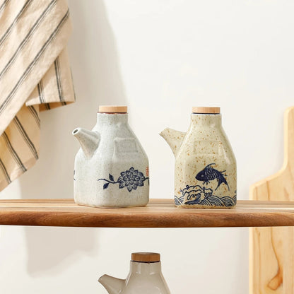 Mizuno Keramisk Olje- och Såsdispenser