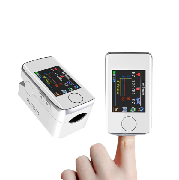 Carvallo VitalCheck Pro | SpO₂ & Hjärtfrekvens | Smärtfri & Exakt | Kompakt & Återuppladdningsbar