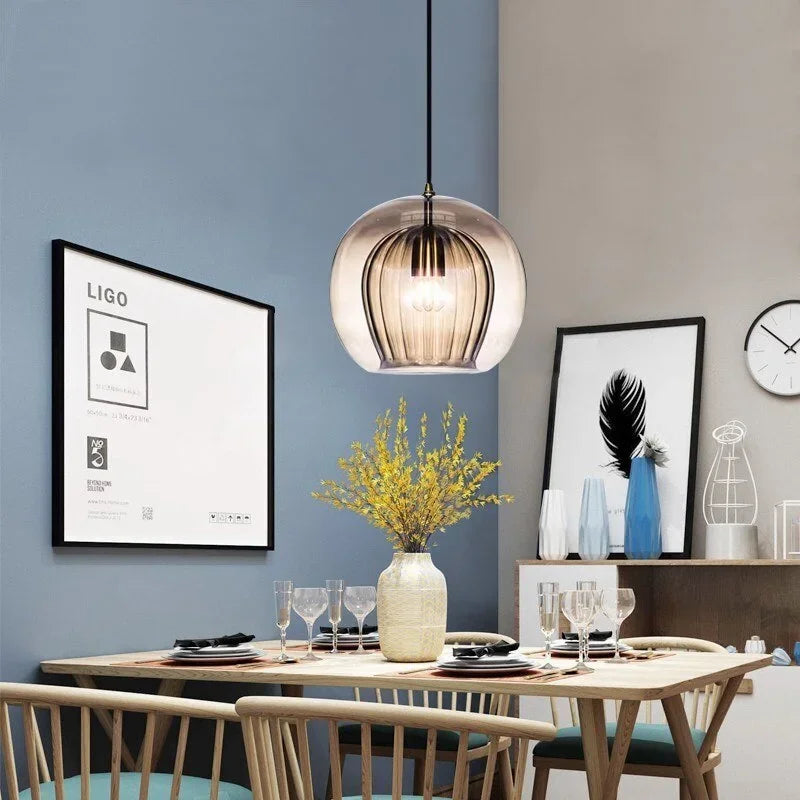 LuxeSphere - Modern glas hänglampa