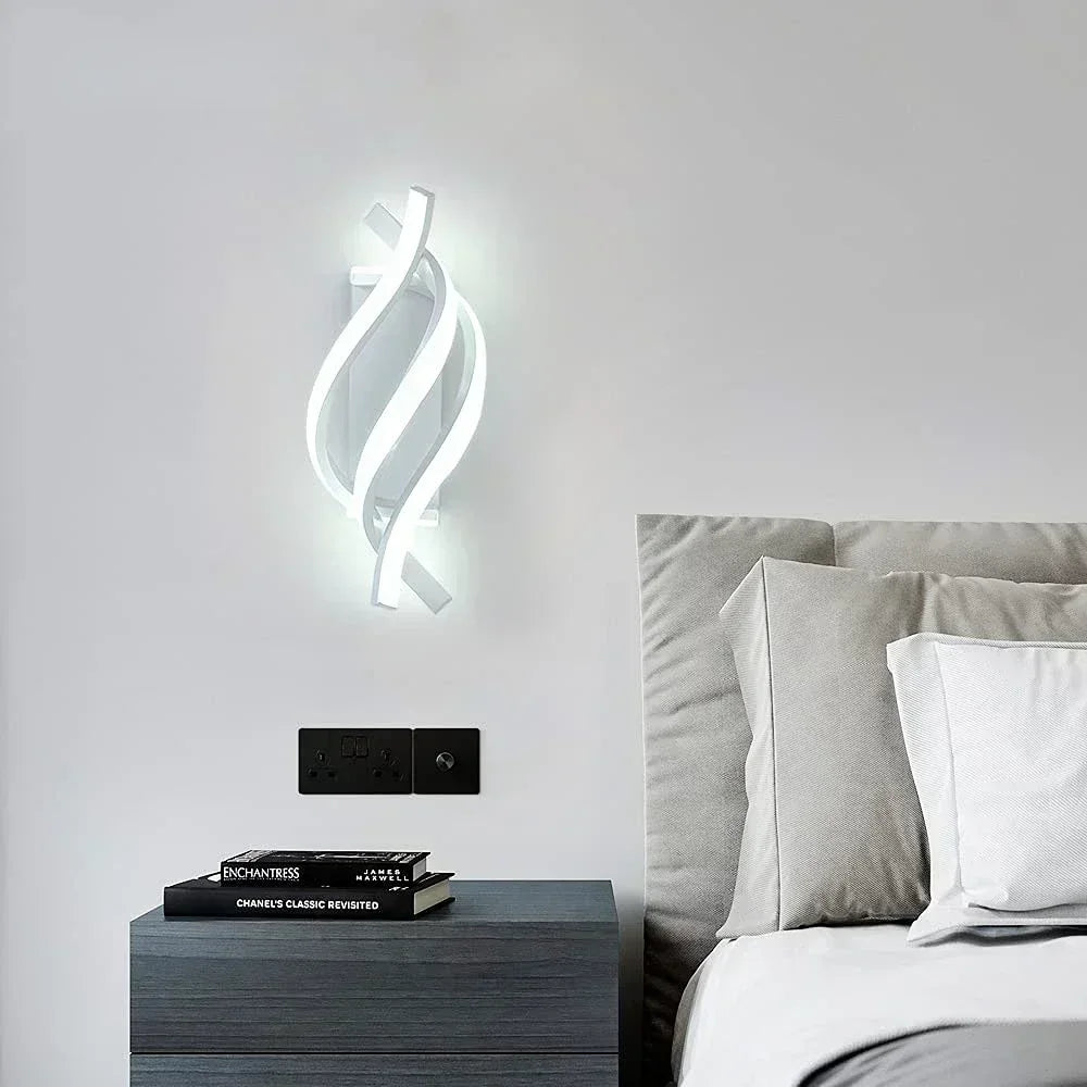 SpiraLight | Tidsenlig Spiral Vägglampa