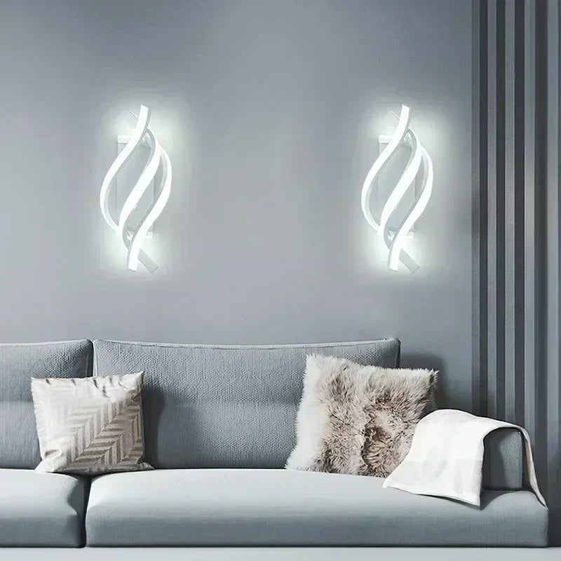 SpiraLight | Tidsenlig Spiral Vägglampa