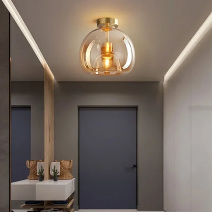 PureLicht - Minimalistisk Glaskronlampa