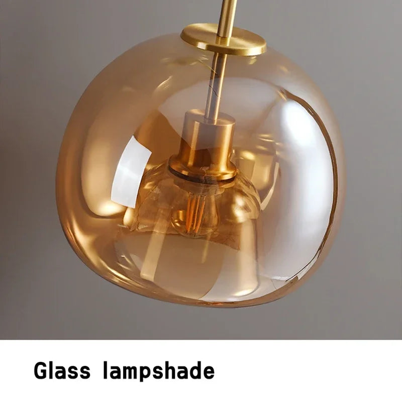 PureLicht - Minimalistisk Glaskronlampa