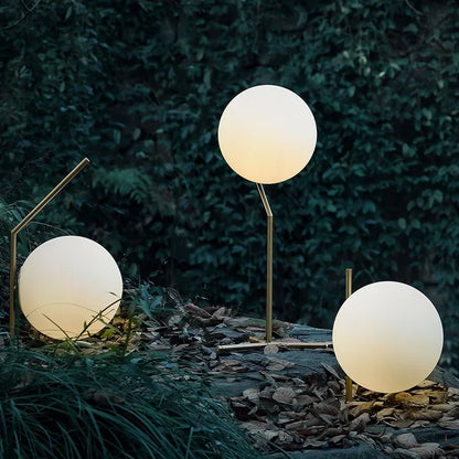 GlassLume - Modern Minimalistisk Glas Bordslampa | Stilig Belysning