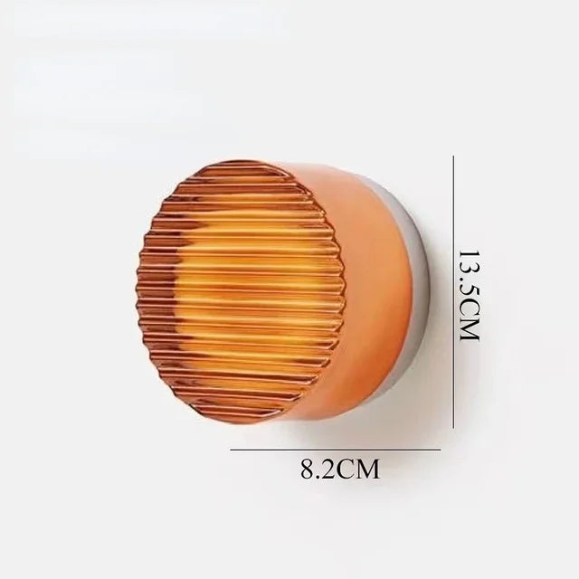 CircaGlow - Modern Rund Vägglampa