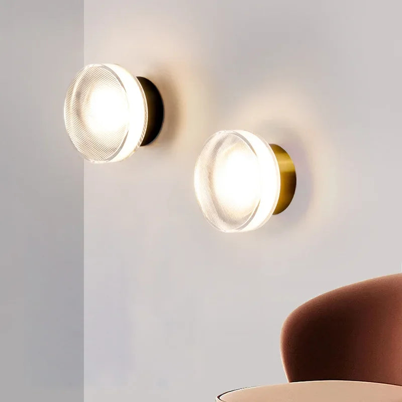 CircaGlow - Modern Rund Vägglampa