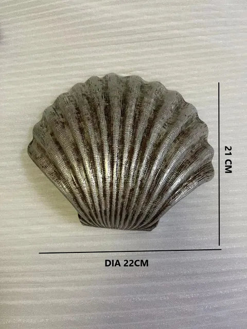 CoastalGlow - Skaldjurs Vägglampa Maritim LED Belysning för Vardagsrum & Hall