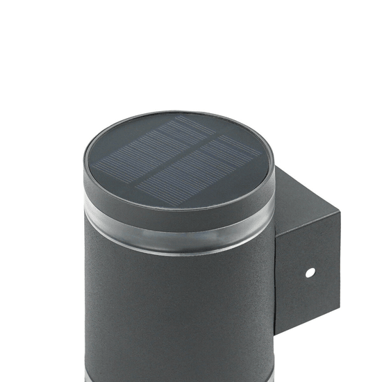 Utomhus vägglampa solenergi LED vattentålig uppner