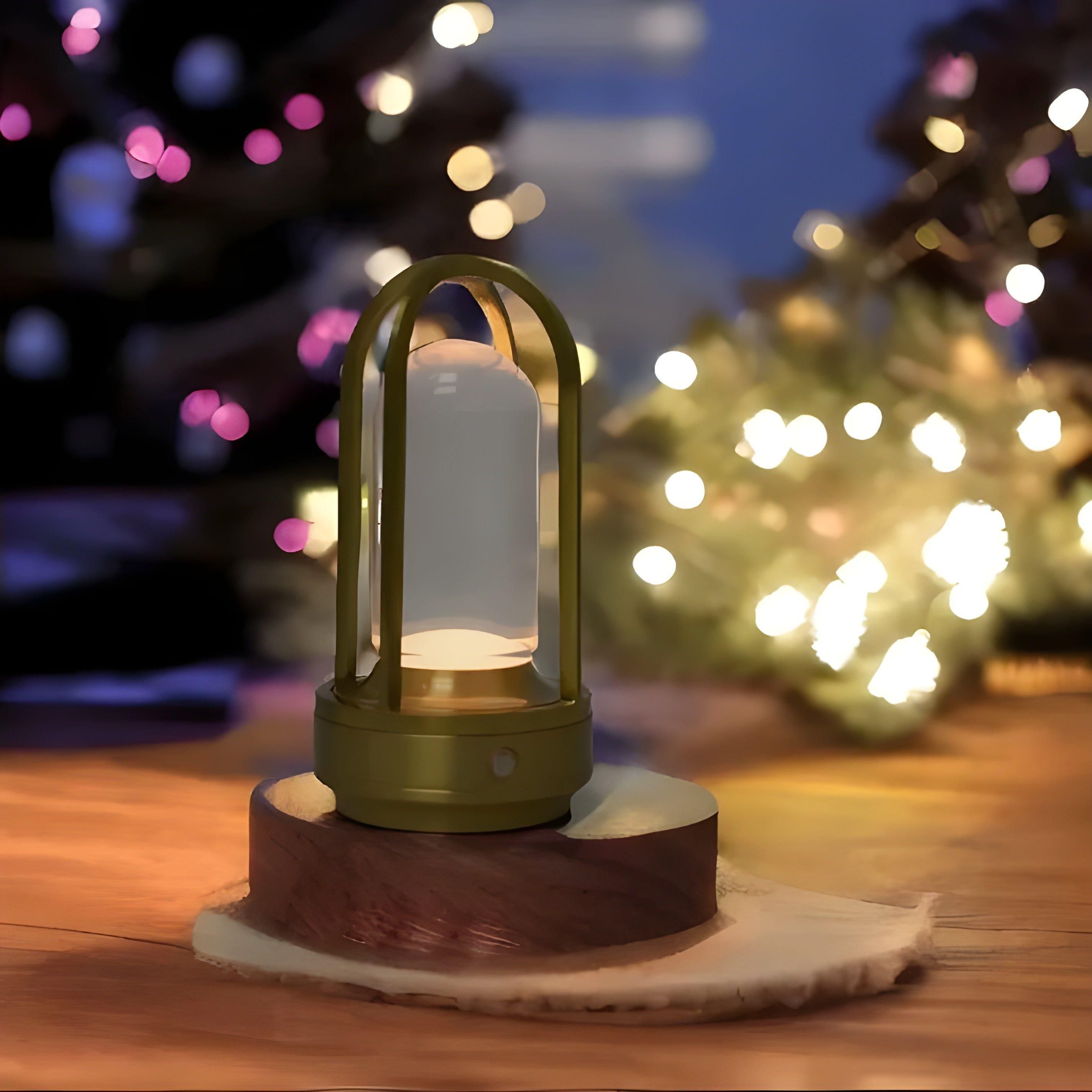 NovaShine Lampa - Modern Trådlös Glas Bordsampa