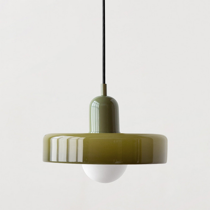 Bauhaus Färgglad Glas Hänglampa