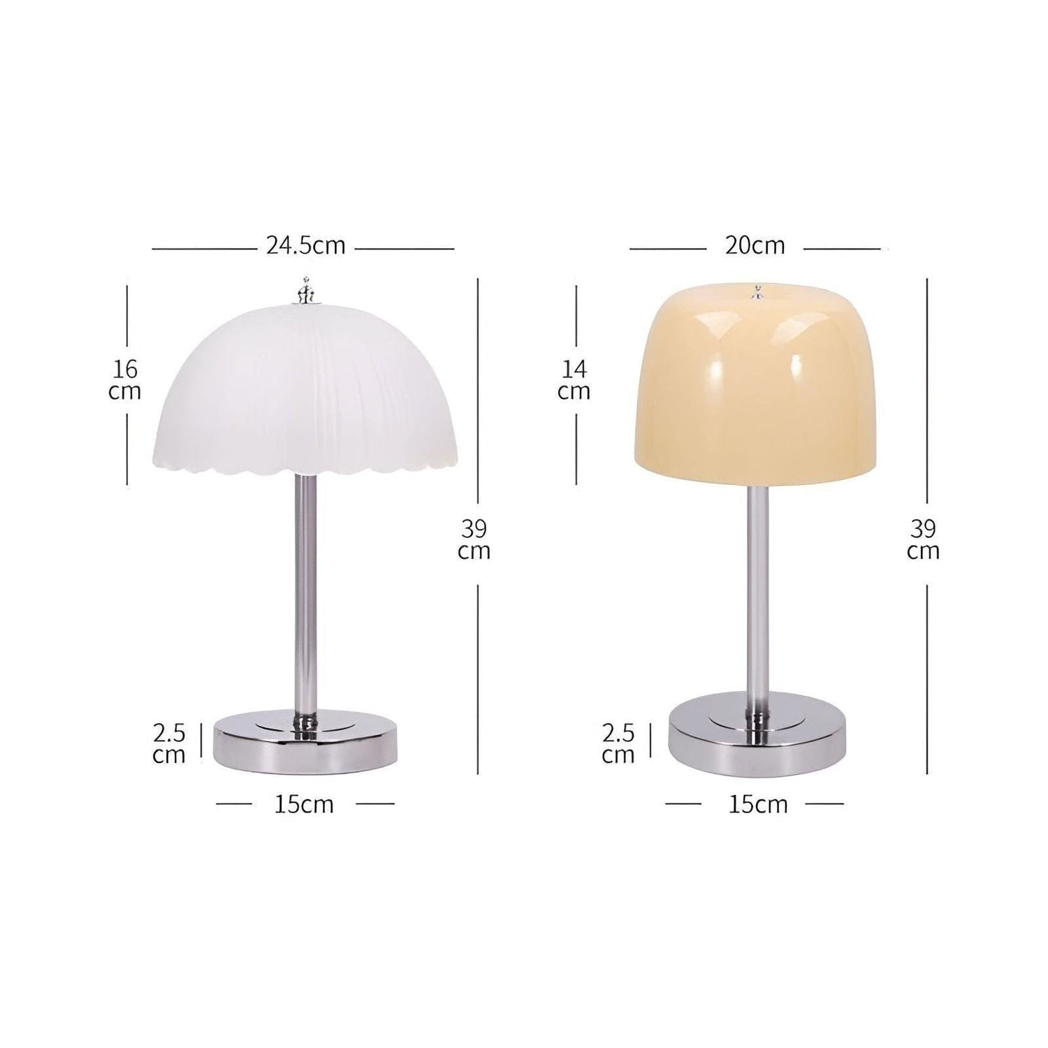 ModernGleam Lamp - Modern Minimalist Mushroom Table Lamp