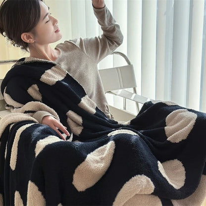 Modern Prickig Fleecefilt