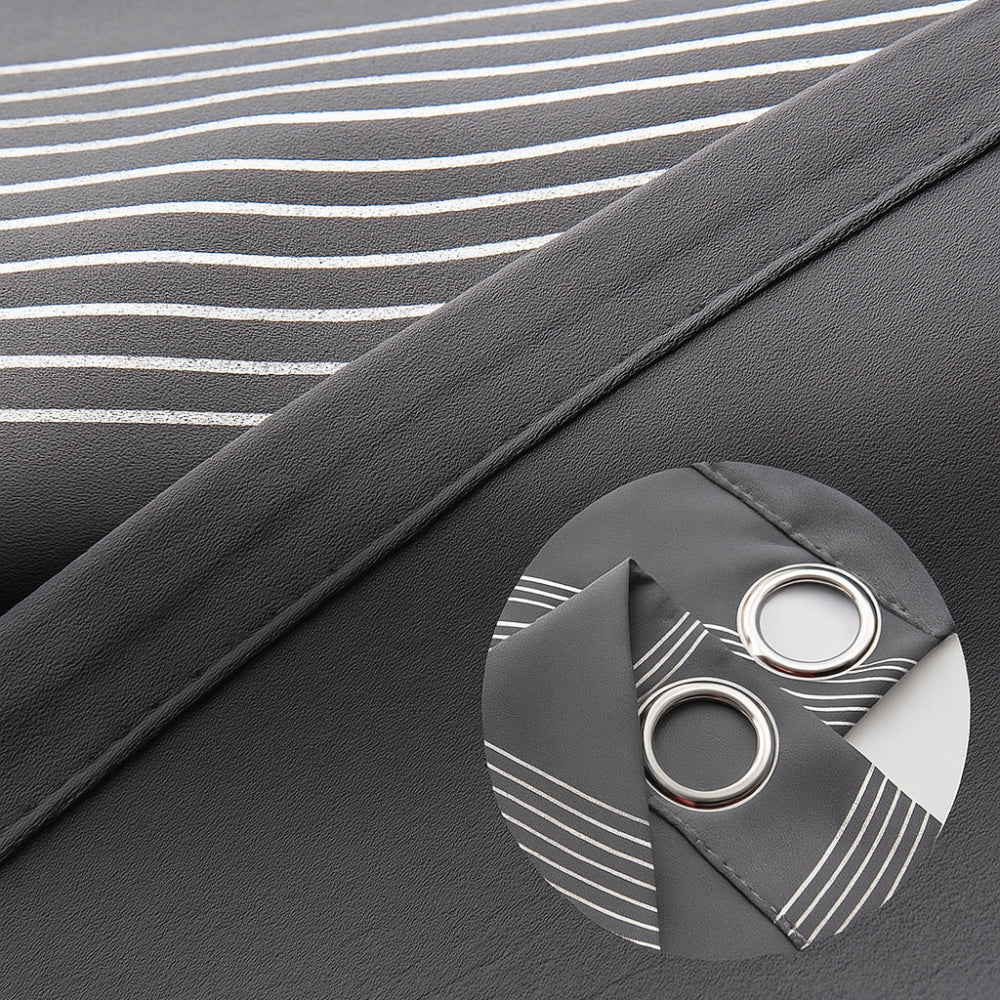 Modern Wave Pattern Blackout Gardin