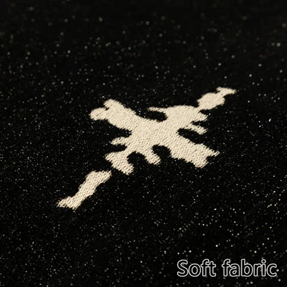 Modern korsmönster sofföverdrag