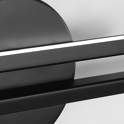 Modern Iron LED Vägg sconcen | Svart &amp; Guld Ljus | 22/28 | Tum Sovrum Levande | Brick by Brick