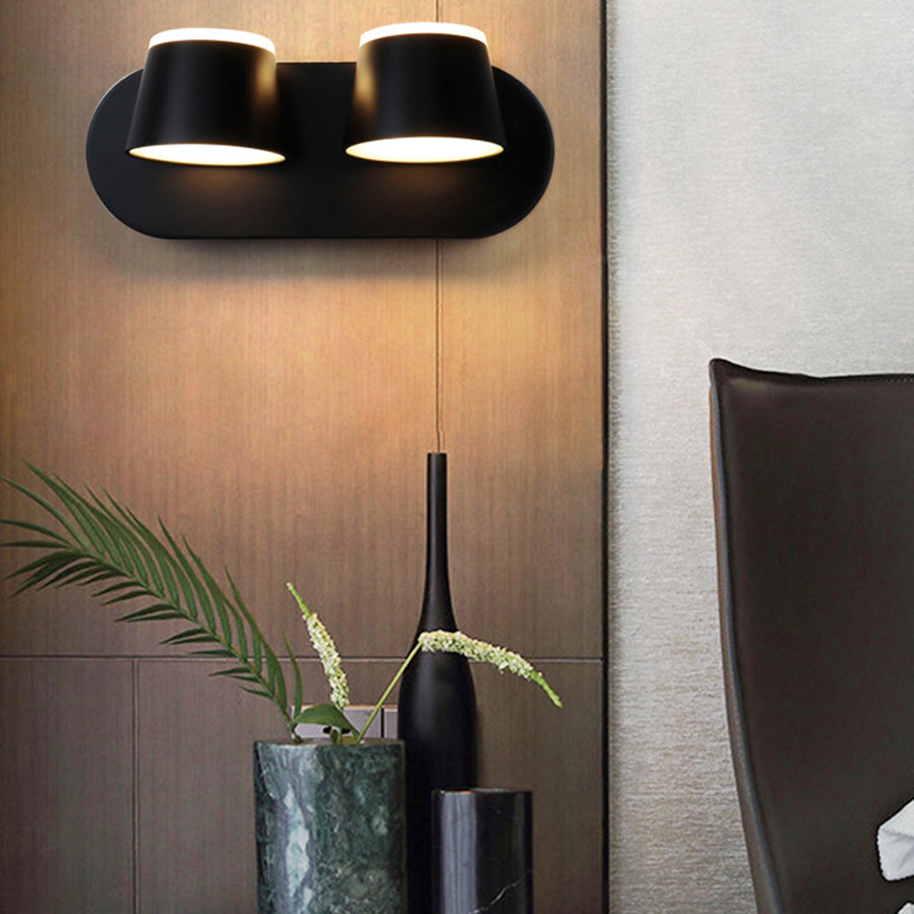 Modern LED Vägglampa | Kompakt Akryl Sconce | 12 Tum | Energi-Effektiv | Brick by Brick