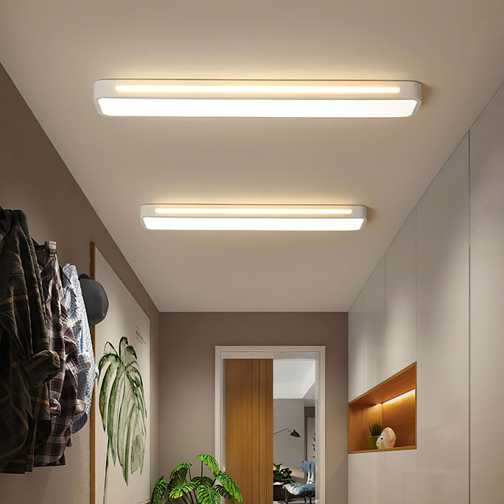 Modern minimalist LED-takbelysning