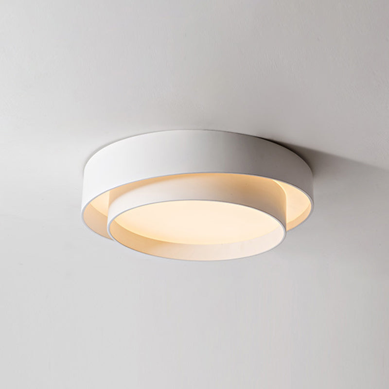 LED Nordisk Taklampa | Plafondmontering | Vit Metall | Dimbar Armatur | Storlekar 16, 20, 24 | Brick by Brick London