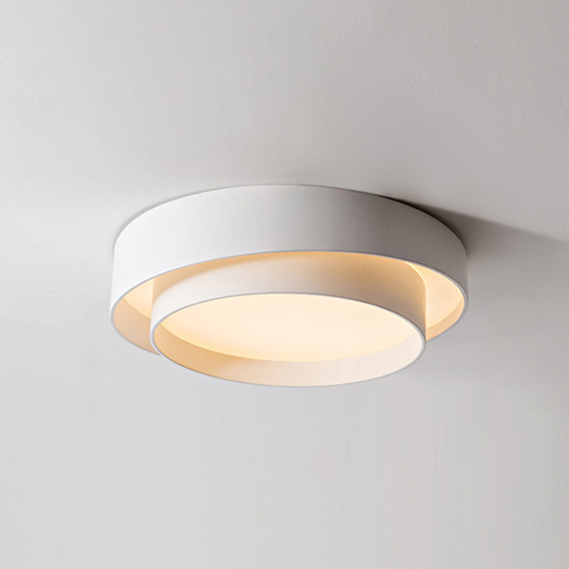 LED Nordisk Taklampa | Plafondmontering | Vit Metall | Dimbar Armatur | Storlekar 16, 20, 24 | Brick by Brick London