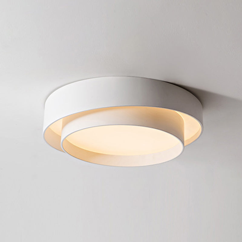LED Nordisk Taklampa | Plafondmontering | Vit Metall | Dimbar Armatur | Storlekar 16, 20, 24 | Brick by Brick London