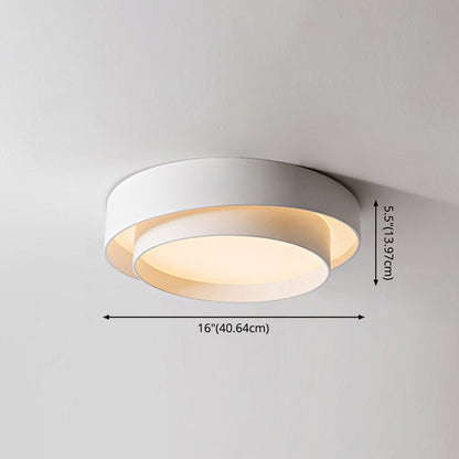 LED Nordisk Taklampa | Plafondmontering | Vit Metall | Dimbar Armatur | Storlekar 16, 20, 24 | Brick by Brick London