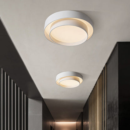 LED Nordisk Taklampa | Plafondmontering | Vit Metall | Dimbar Armatur | Storlekar 16, 20, 24 | Brick by Brick London