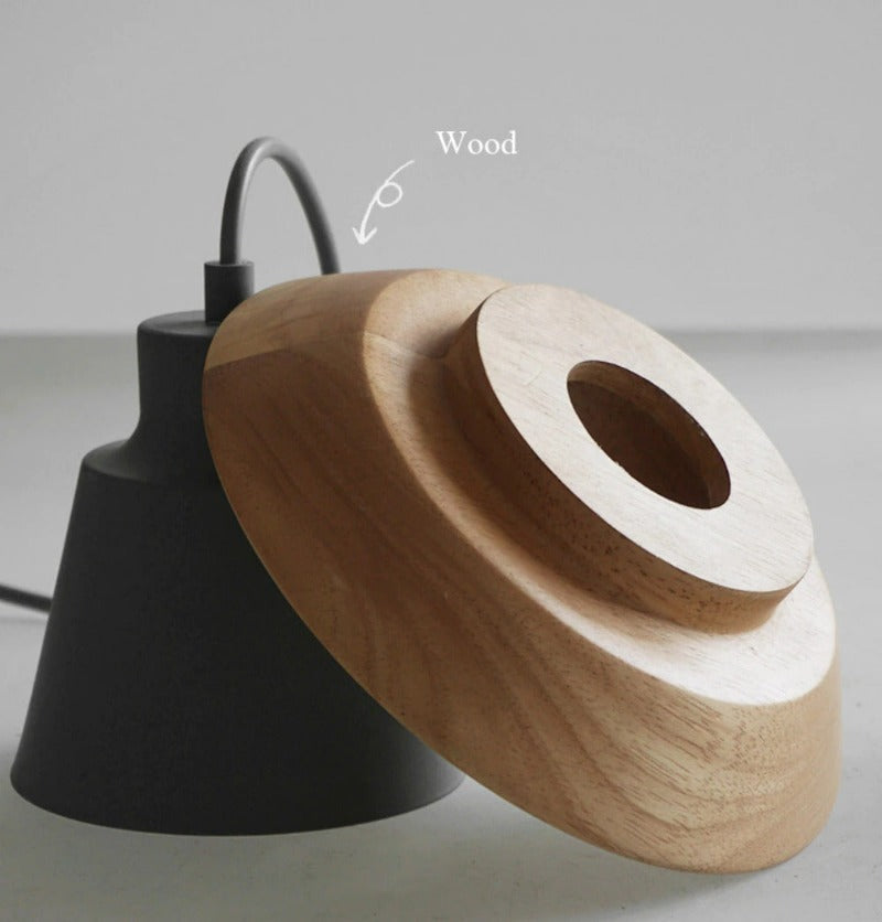 ScandiBeam Modern Trä Taklampa