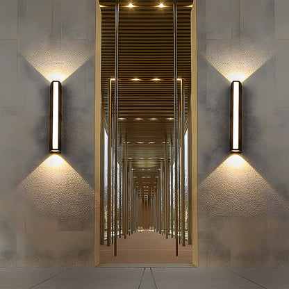 Modern vattentät LED utomhus vägglampa