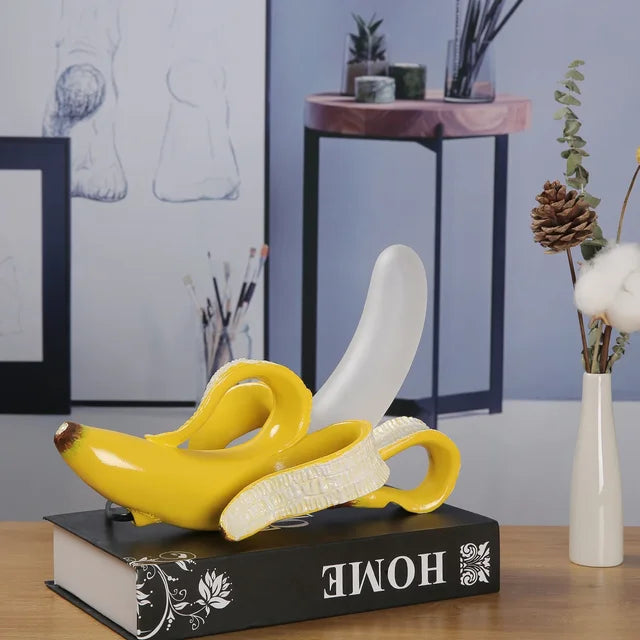 BananaGlow - Dekorativ Bananlampa – Unik LED Bordslampa