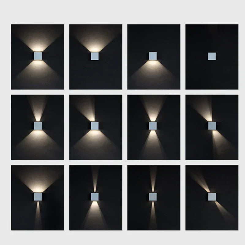 CityGlow - Stilren Utomhusvägglampa