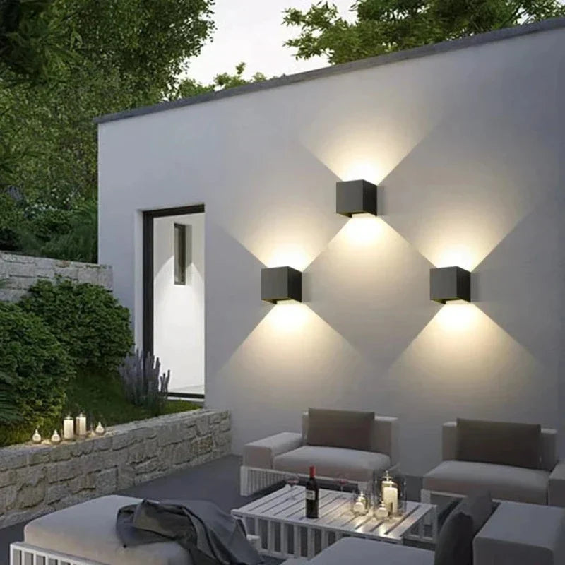 CityGlow - Stilren Utomhusvägglampa
