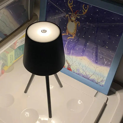 LumiFlex - Modern Trådlös Bordslampa | Dimmbar LED Belysning