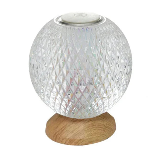 LumiCrystal - Trådlampa i Kristall | Dimmbar LED-belysning för Stila Rum