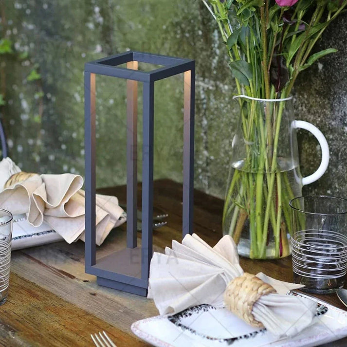 Carvallo FlexLED Bordslampa | Dimmbar & Återuppladdningsbar | Modernt Design | För Inomhus & Utomhus | Upp till 10h Ljusduration