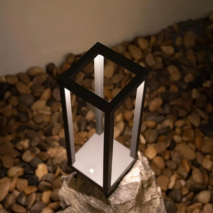 LumaGlow - Uppladdningsbar LED Bordslampa, Dimbar och Energisnål för Inomhus och Utomhus