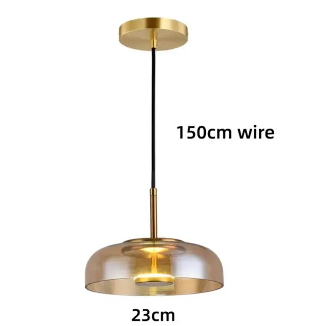 NovaGlow - Modern Glaskronlampa