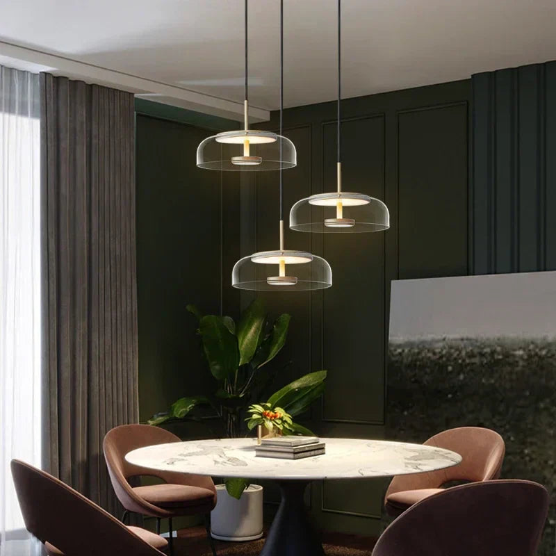 NovaGlow - Modern Glaskronlampa