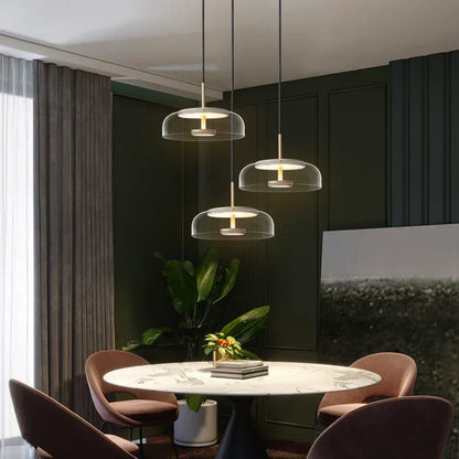 NovaGlow - Modern Glaskronlampa