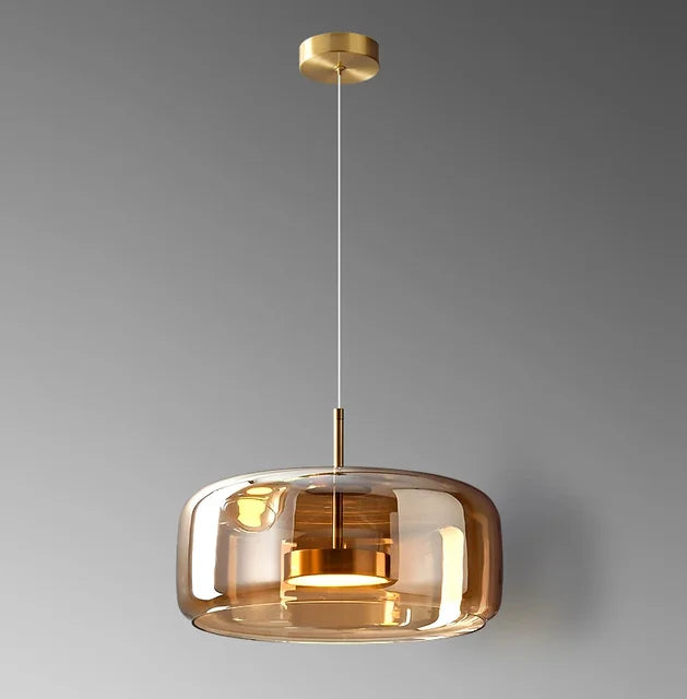 Crystal Glass Pendant – Sleek & Stylish Lighting