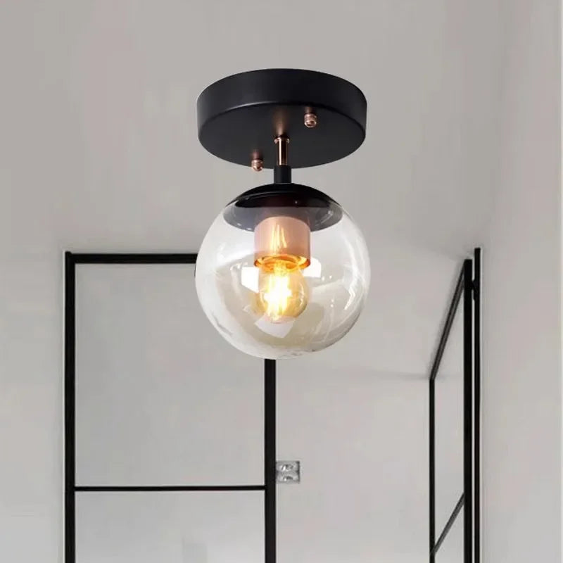 CrystalSphere - Modern Glasplafondlampa