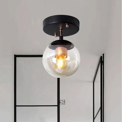 CrystalSphere - Modern Glasplafondlampa