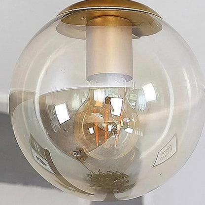 CrystalSphere - Modern Glasplafondlampa